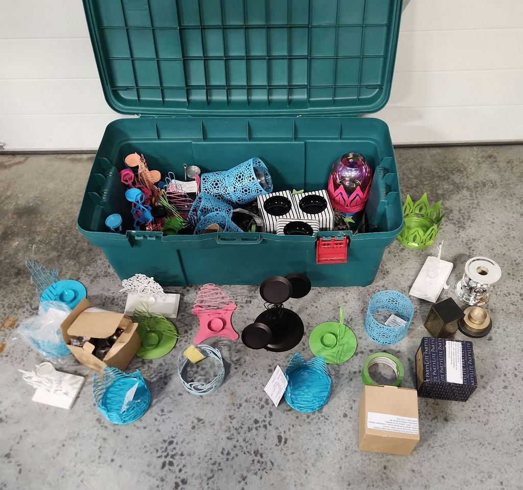 Huge Partylite Candle Holders Lot - image 1 of 9