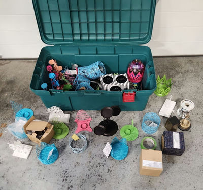 Huge Partylite Candle Holders Lot - Image 1 of 9