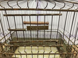 Vintage Hendryx Brass Bird Cage - thumbnail 2 of 15
