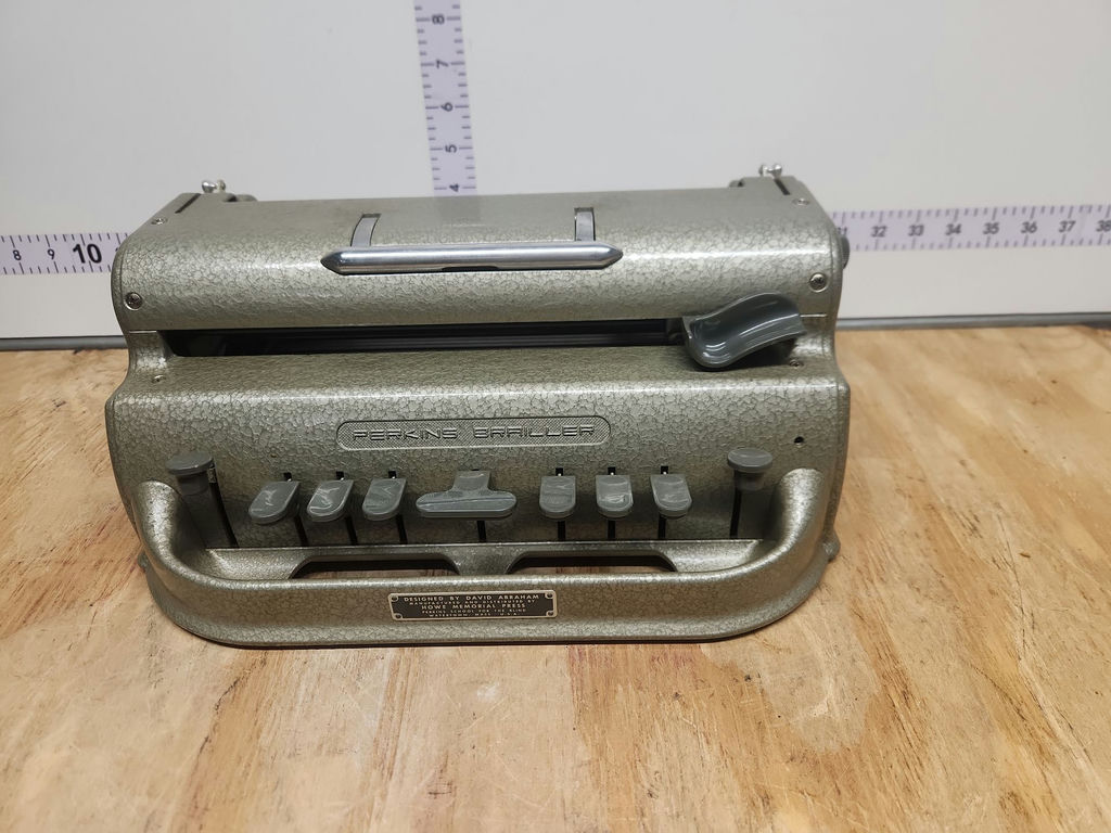 Perkins Brailler & Paper - image 2 of 12