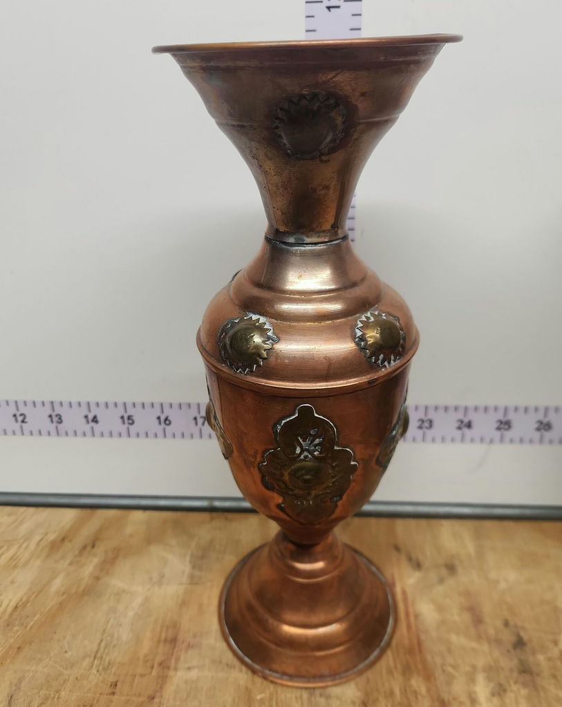 Vintage Copper & Brass Vases - image 5 of 16
