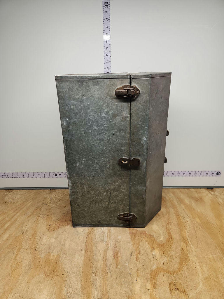 Vintage Galvanized Toolbox - image 9 of 13