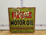 Pem Motor Oil Paper On Masonite - thumbnail 3 of 4