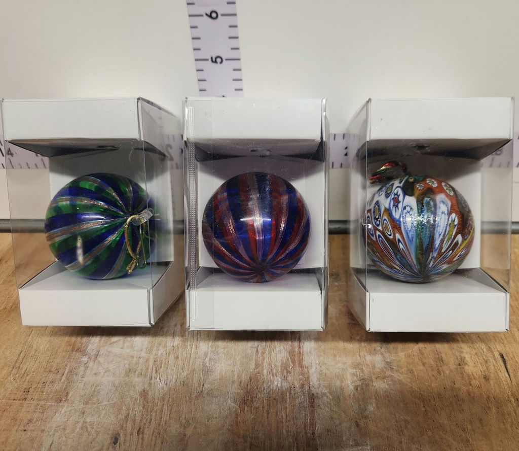 Handblown Murano Christmas Ornaments - image 1 of 23