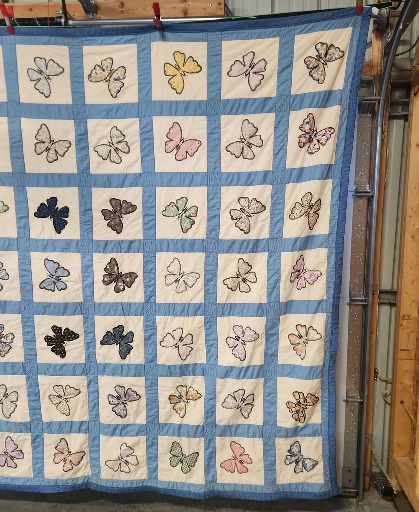 Patchwork Butterfly Quilt - image 2 of 16