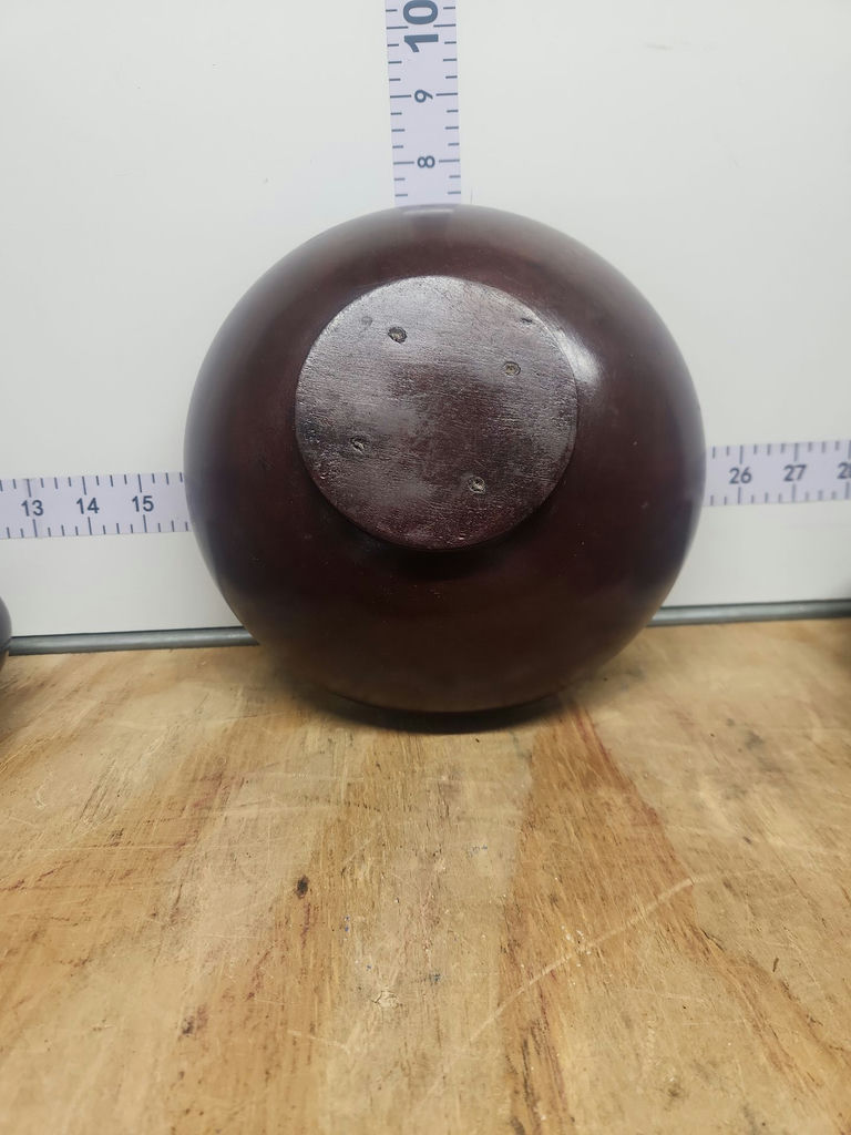 Hardwood Salad Bowl Set - image 7 of 14