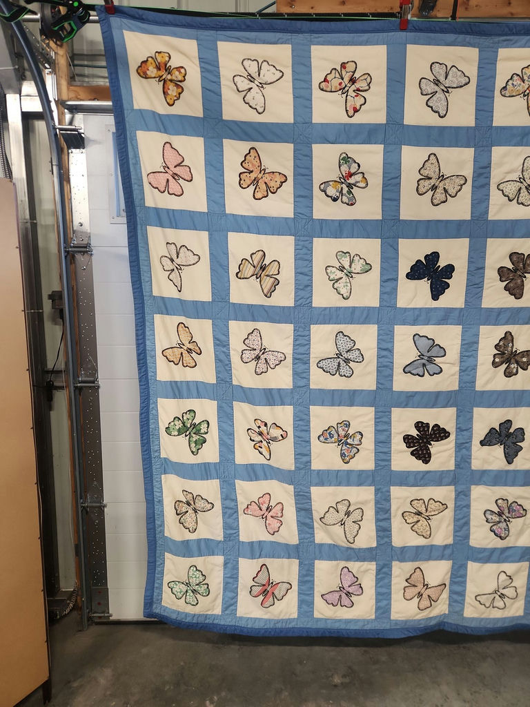 Patchwork Butterfly Quilt - image 4 of 16