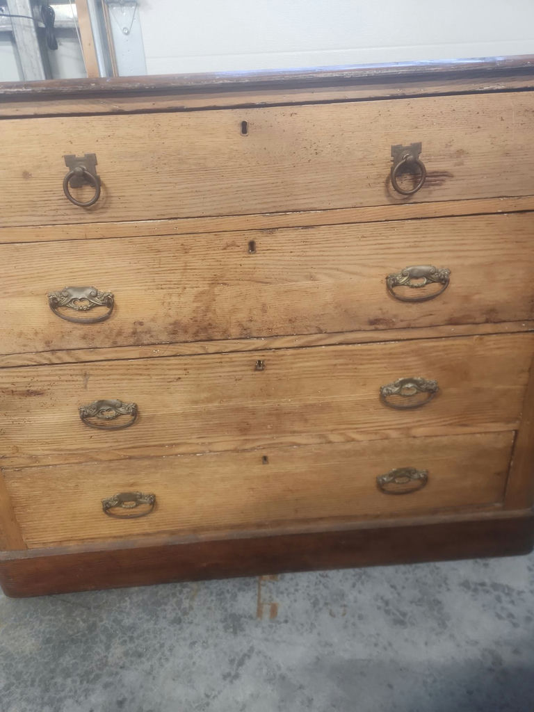 Antique Chest Of Drawers - image 5 of 21