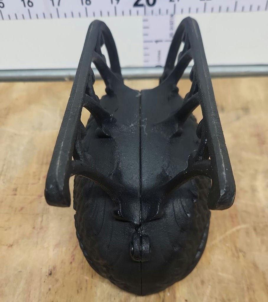 Cast Iron Santa Doorstop/Bank & Cast Iron Sleigh - image 12 of 14