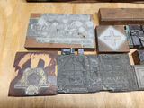 Vintage Letterpress Print Block Lot - thumbnail 5 of 14