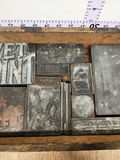 Vintage Letterpress Print Block Lot - thumbnail 13 of 14