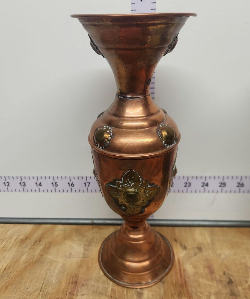 Vintage Copper & Brass Vases - image 4 of 16