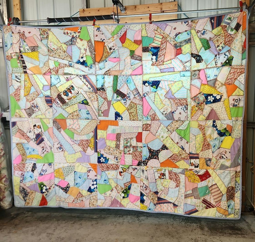 Hand Stitched Quilt - image 1 of 17
