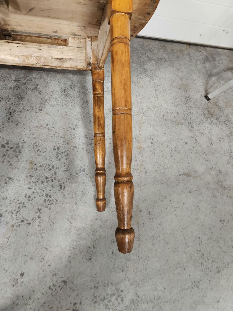 Early Pine Drop Leaf Table - image 21 of 23