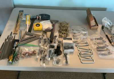 Assorted hardware and hand tools - Image 1 of 8