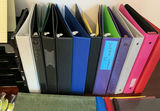 Office organization with binders, folders, and desk supplies - thumbnail 2 of 5