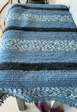 Blue rag Rug - thumbnail 1 of 3