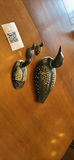 Decorative carved wooden duck figurines (various sizes) - thumbnail 2 of 5