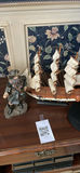 Pirate figurine and model sailing ship - thumbnail 1 of 3