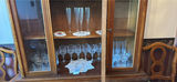 Crystal glassware collection with crocheted doilies - thumbnail 2 of 10