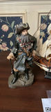 Pirate figurine and model sailing ship - thumbnail 3 of 3