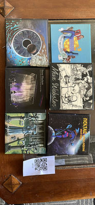 Six sci-fi and fantasy themed music album covers - Image 1 of 1