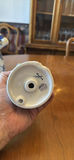 Pair of blue-and-white porcelain figurines: man with violin and woman with instrument - thumbnail 4 of 5