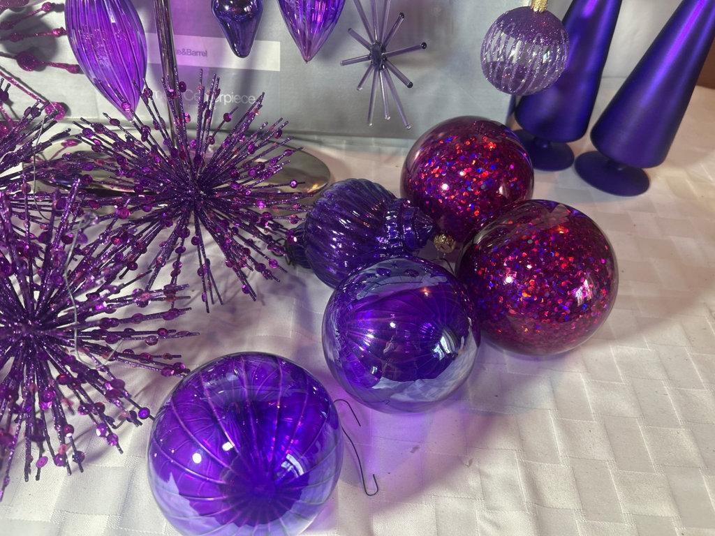 Purple Christmas Decor - image 4 of 7