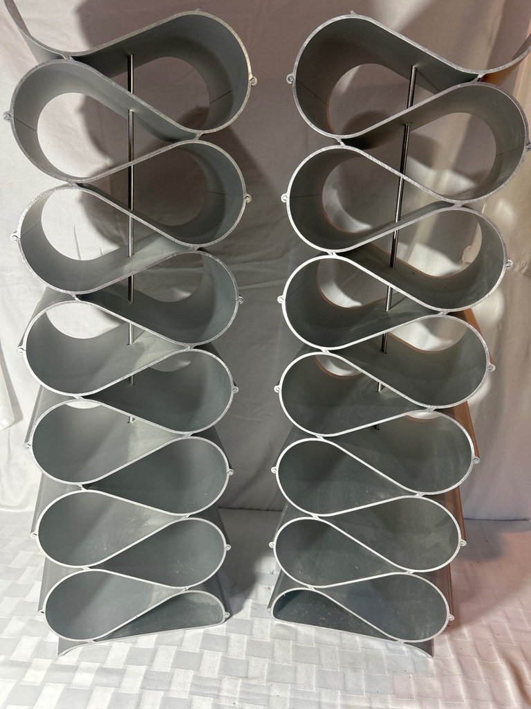 Two Aluminum wine racks from Echelon - image 1 of 3