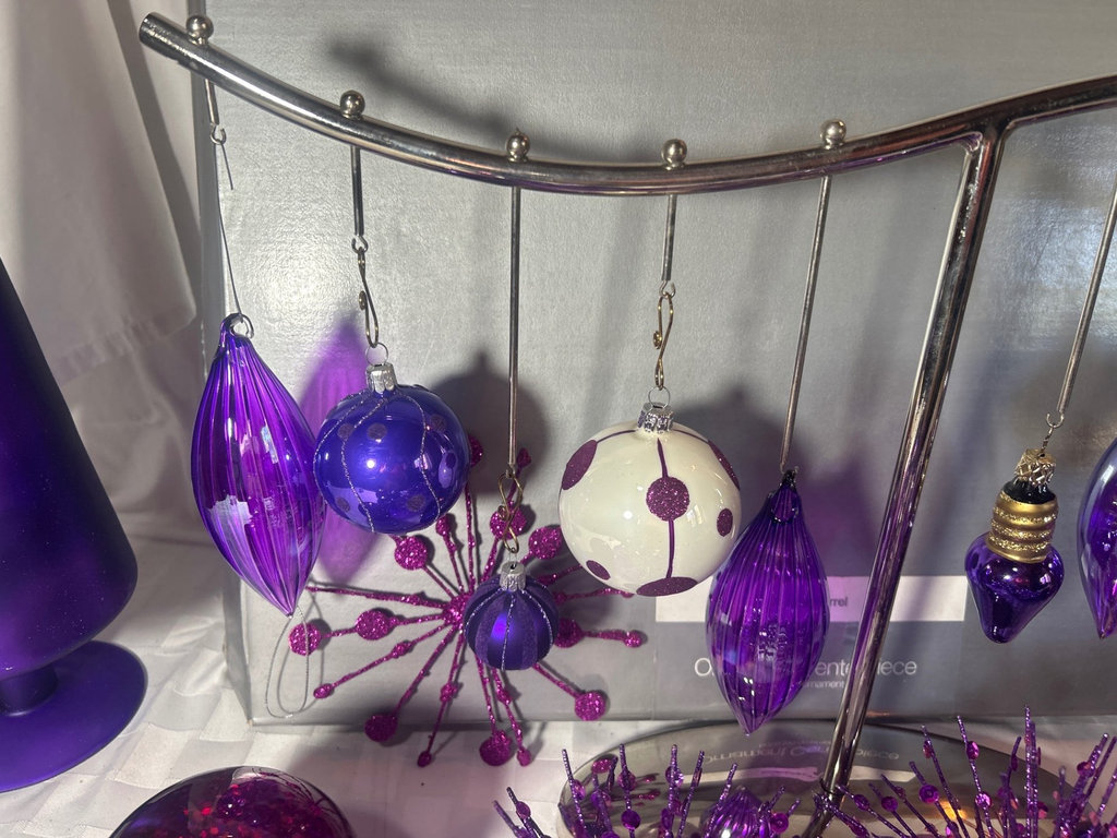 Purple Christmas Decor - image 2 of 7