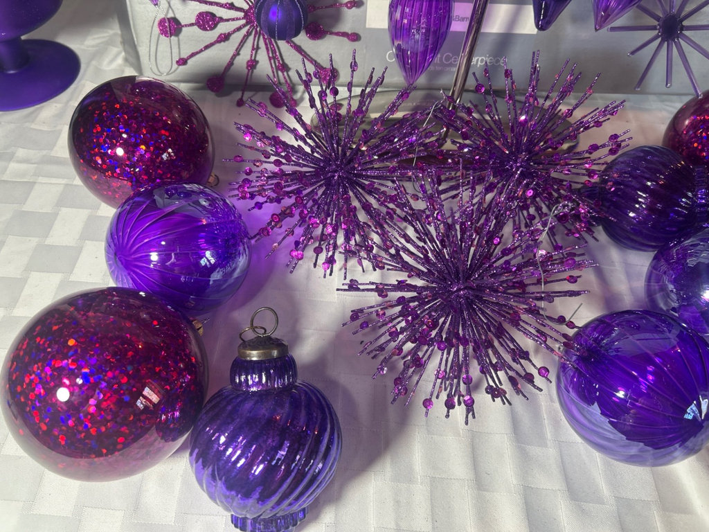 Purple Christmas Decor - image 6 of 7