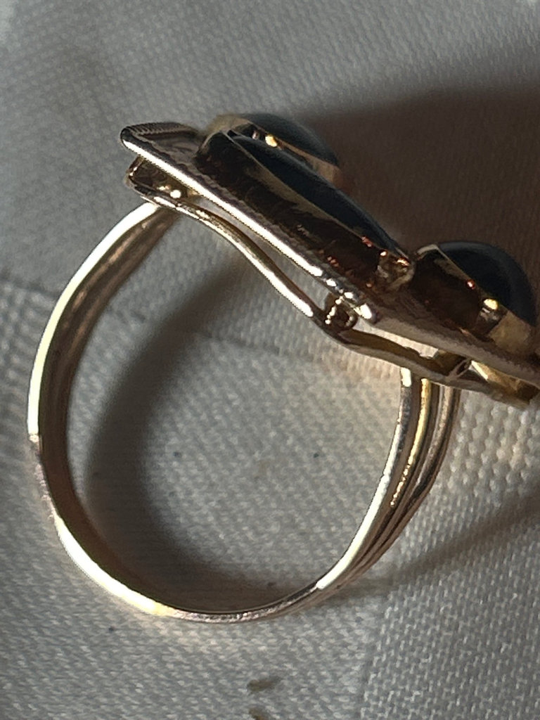 14k Gold Ring with Amethyst - image 2 of 4