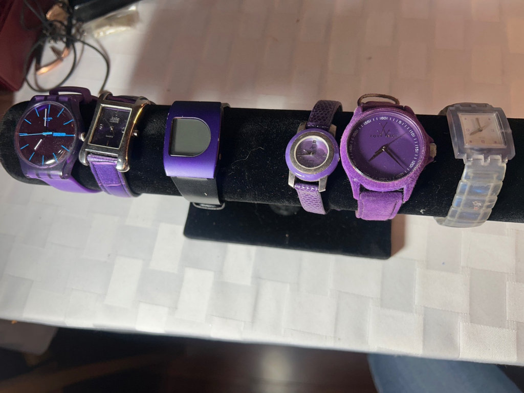 6 purple watches  - image 1 of 4