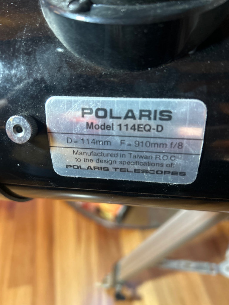 Polaris Night Telescope on tri-pod - image 2 of 7