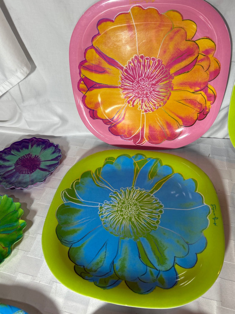 Andy Warhol designed Melamine plates - image 3 of 6