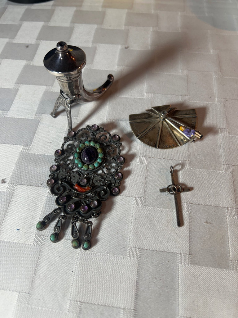 4 hours unique and vintage Sterling pieces - image 1 of 6