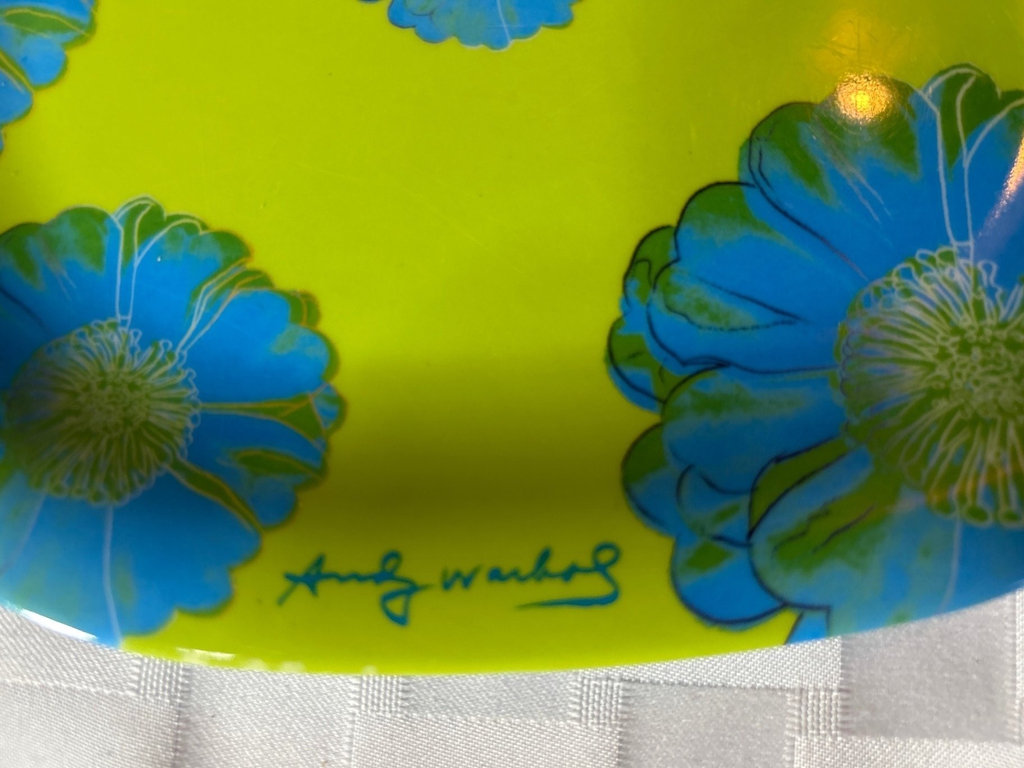 Andy Warhol designed Melamine plates - image 4 of 6