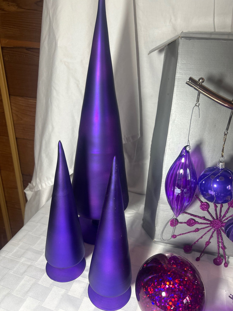 Purple Christmas Decor - image 5 of 7