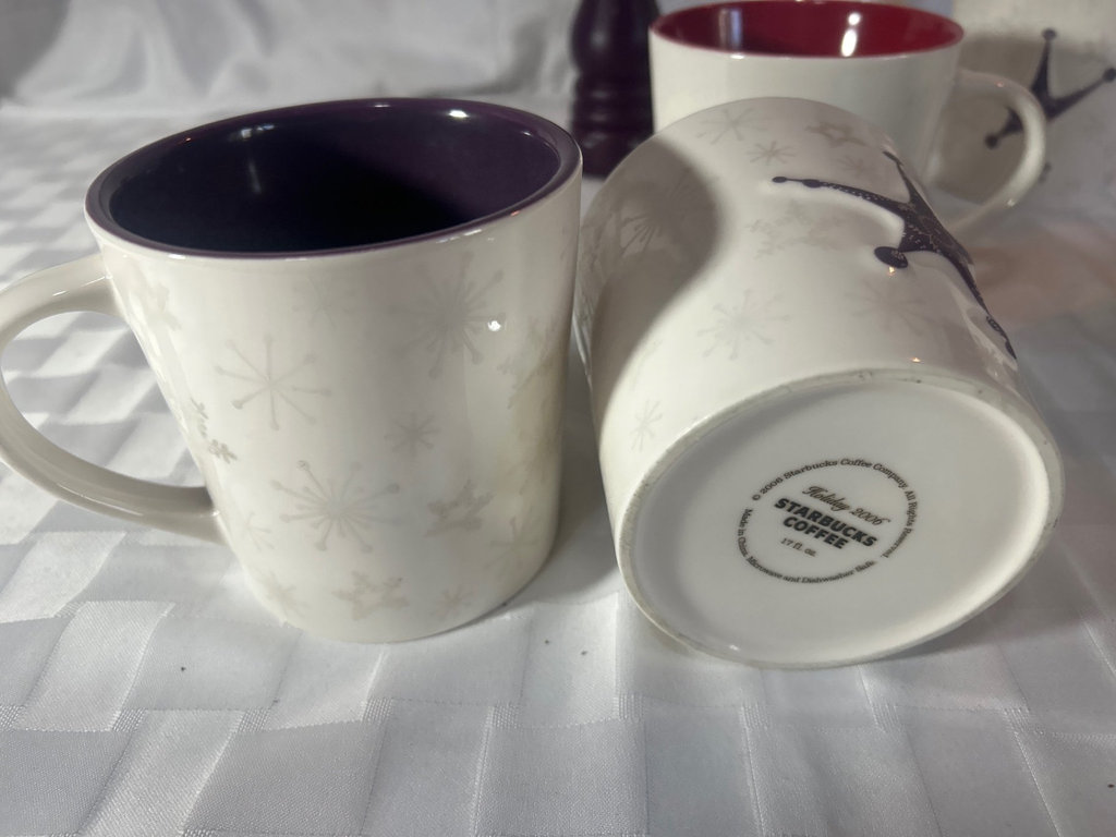Large ceramic Mugs, wood Pepper Grinder  - image 4 of 7