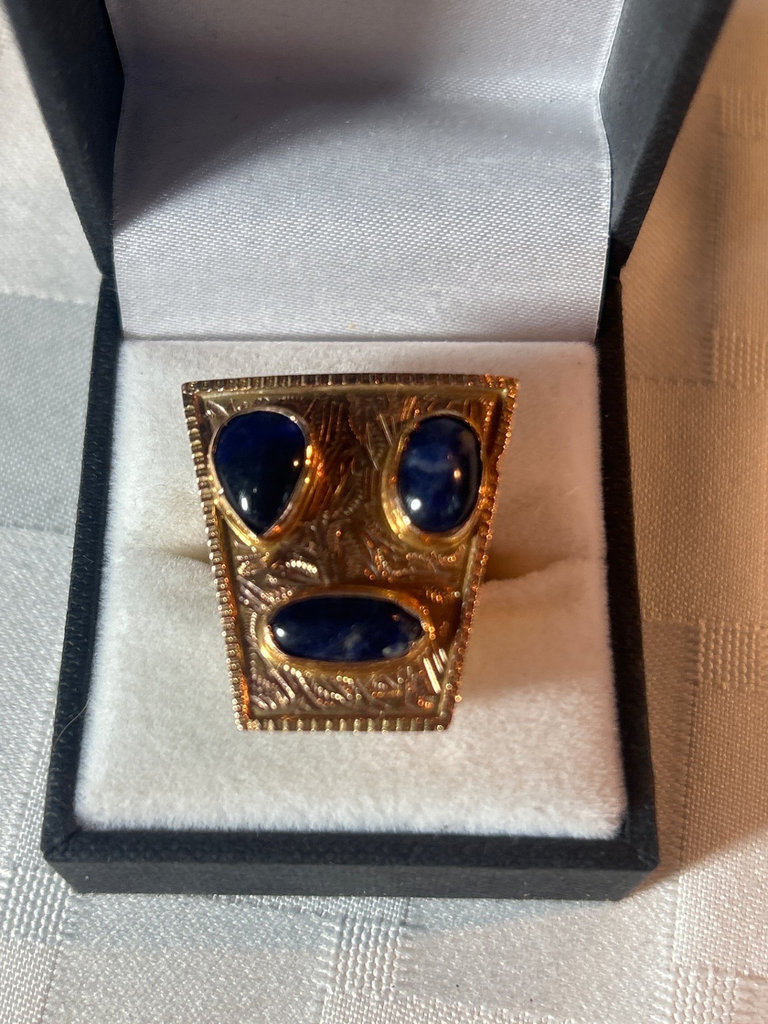 14k Gold Ring with Amethyst - image 3 of 4
