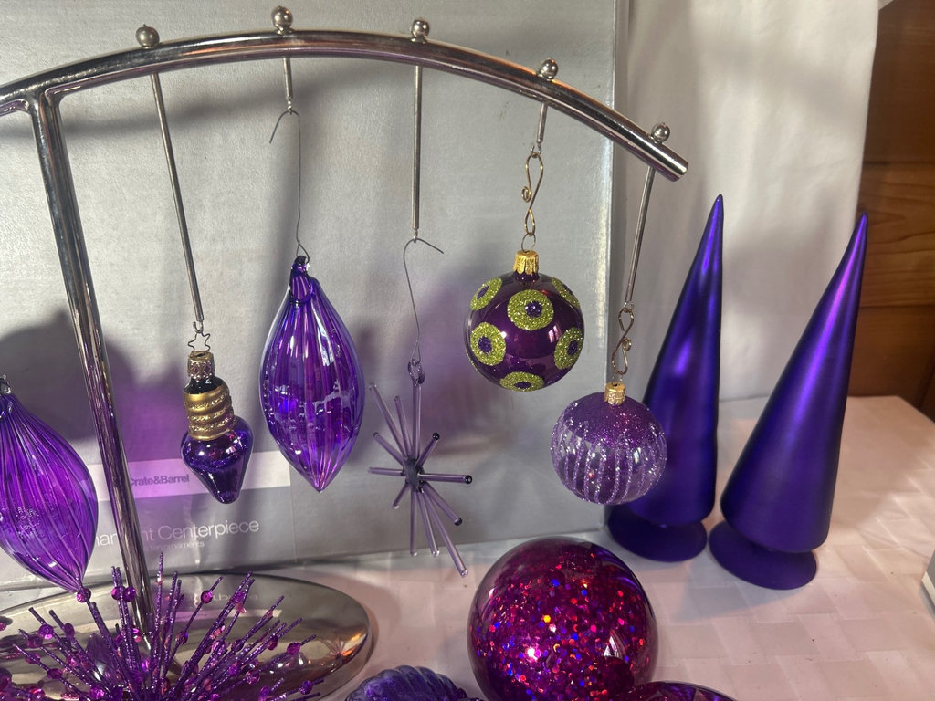 Purple Christmas Decor - image 3 of 7