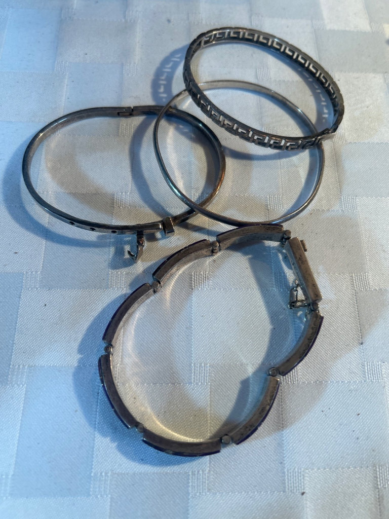 Sterling and Amethyst Jewelry - image 2 of 4