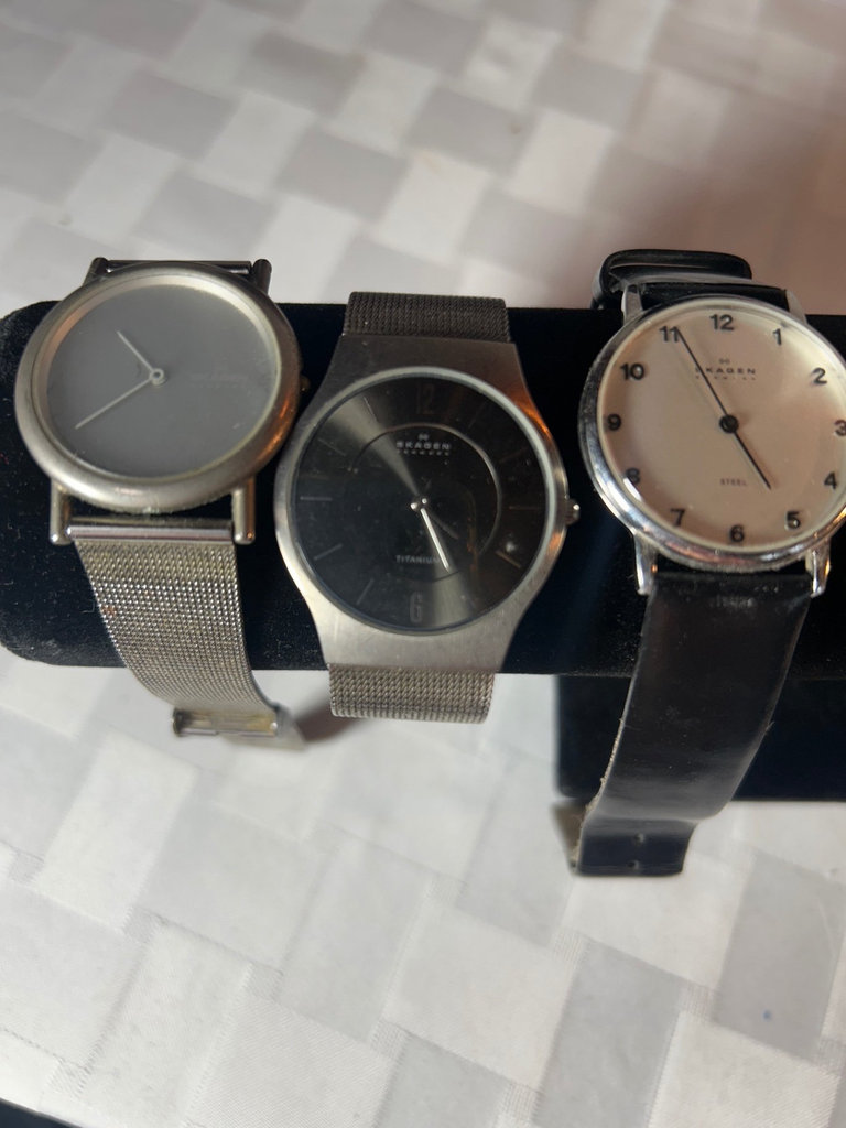 Three Danish Skagen Watches - image 1 of 4