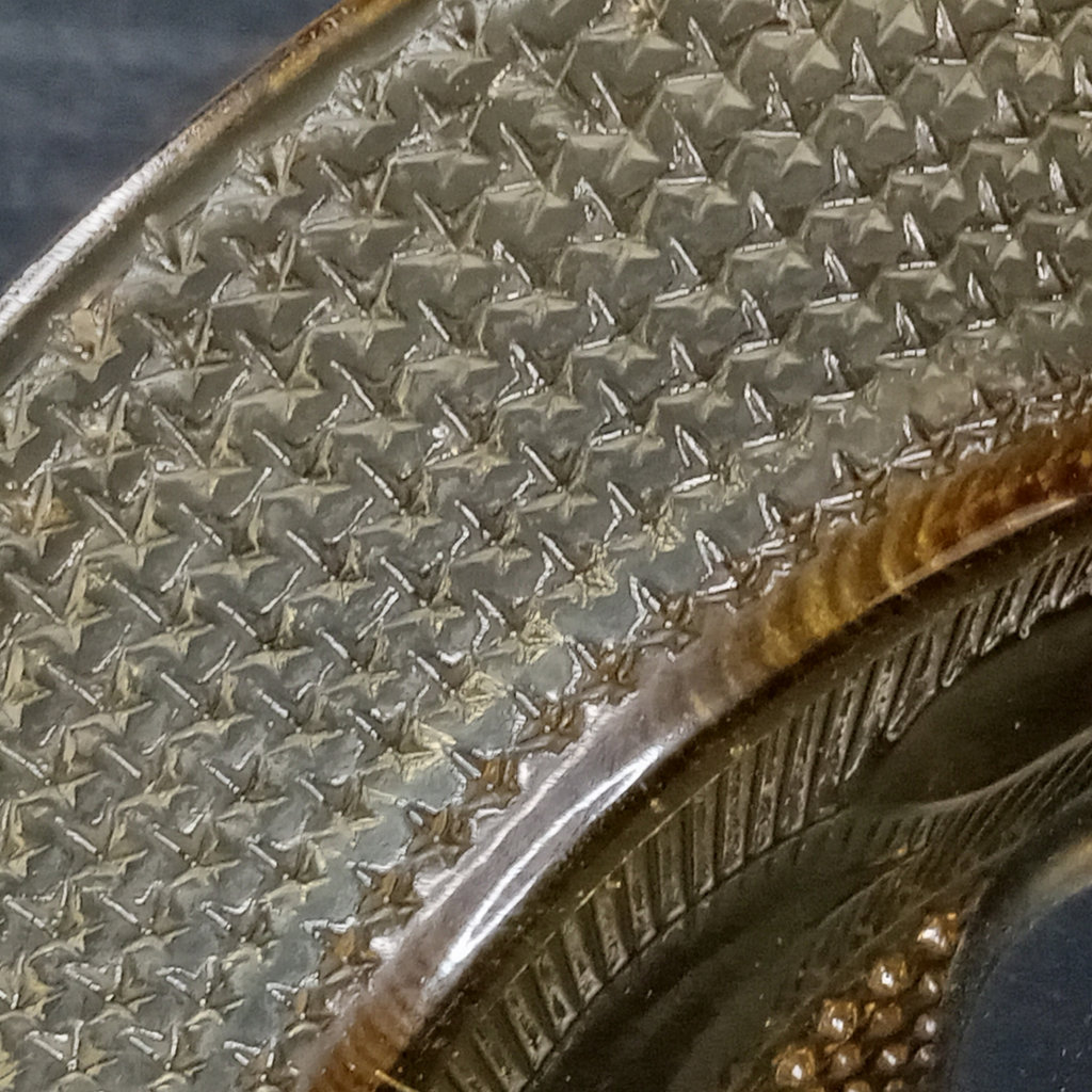 Antique EAPG: Star & Feather / Raised Flowers - image 4 of 8