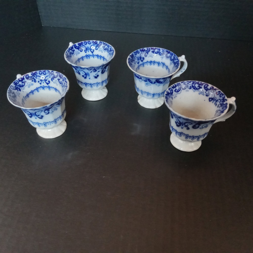 Antique Flow Blue Transferware - image 25 of 29