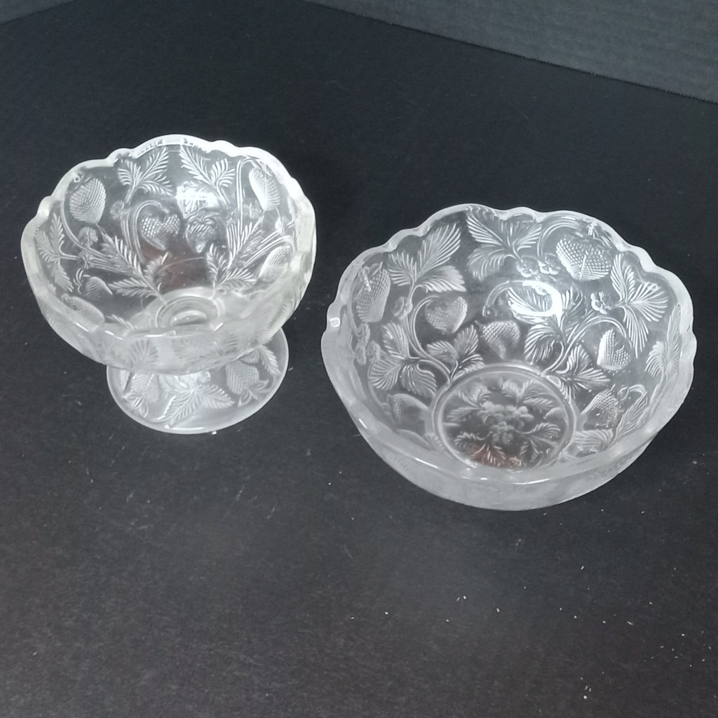 Antique EAPG: Fenton & More Inverted Strawberries - image 10 of 12