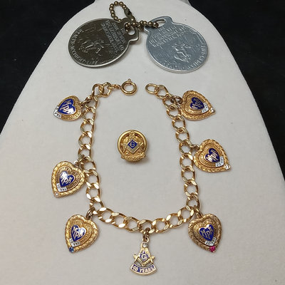 Masonic Protective Association Service Jewelry - 10K, 14K, Sterling - Image 1 of 18