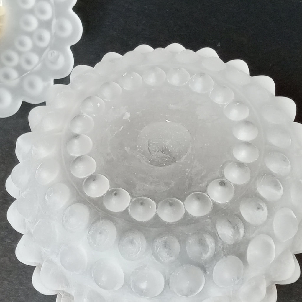 Antique EAPG: Hobbs Brockunier Lidded Bowls - image 14 of 14