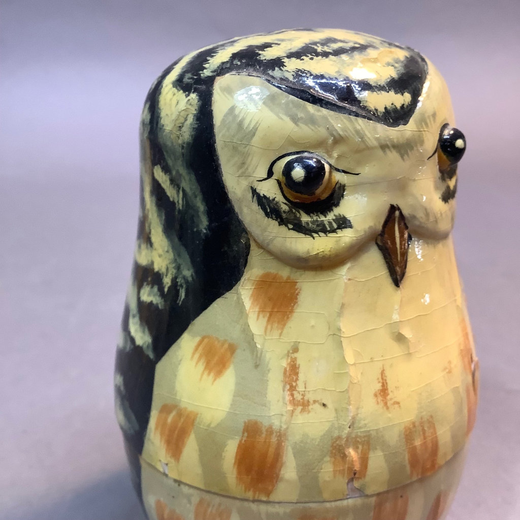 Vintage Owl Nesting Dolls - image 2 of 6