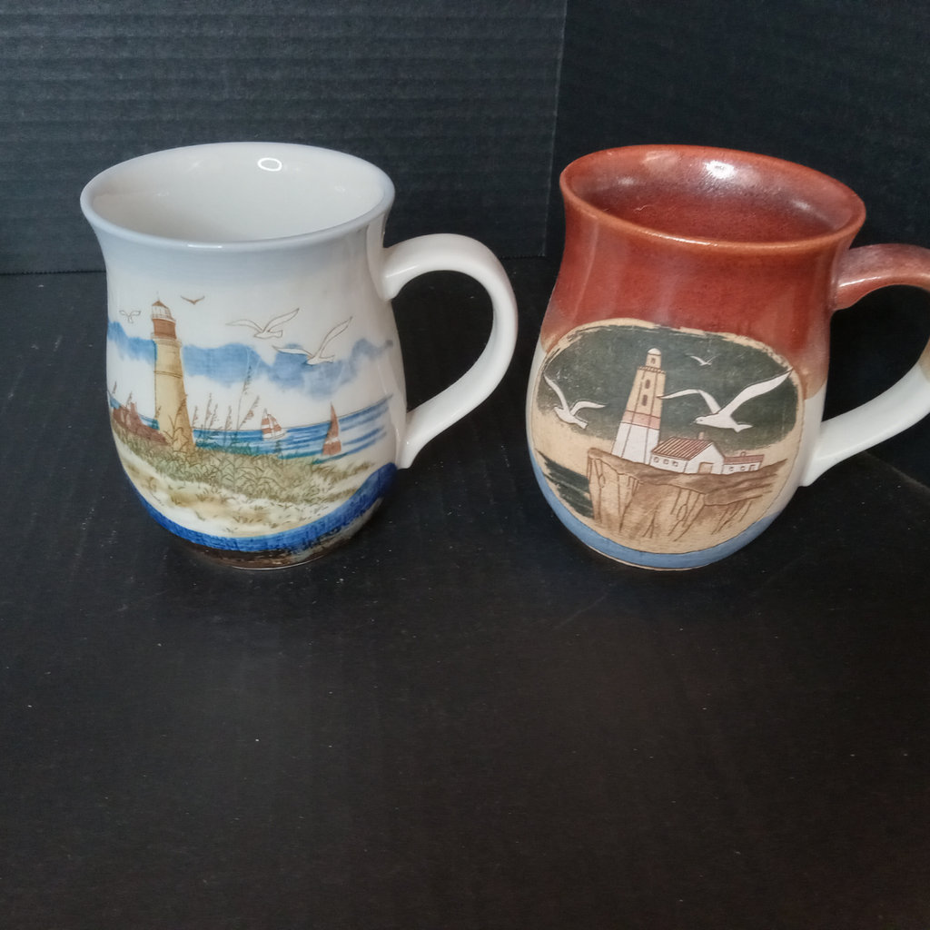 Vintage Lighthouse Mugs - image 7 of 8